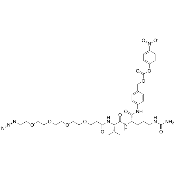 Azido-PEG(4)-Val-Cit-PAB-PNP 1869126-60-2